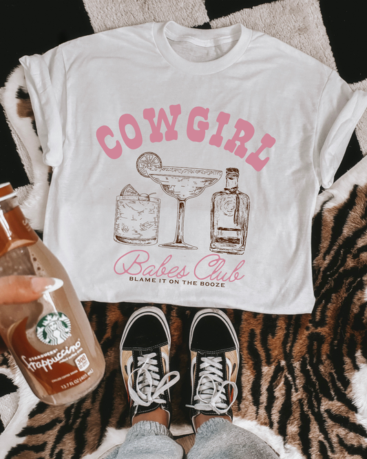 cowgirl babes club tee