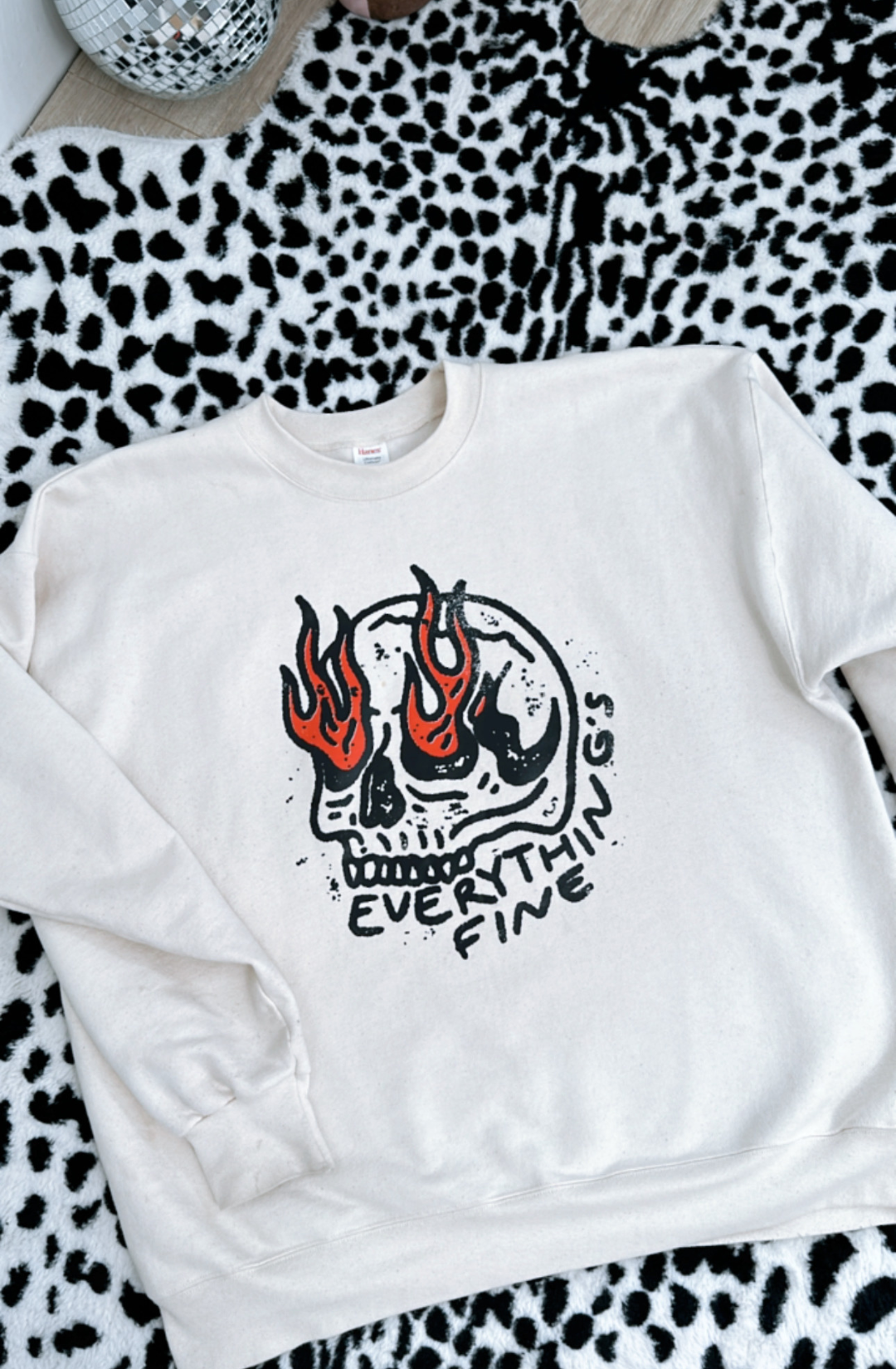 everything's fine sweatshirt