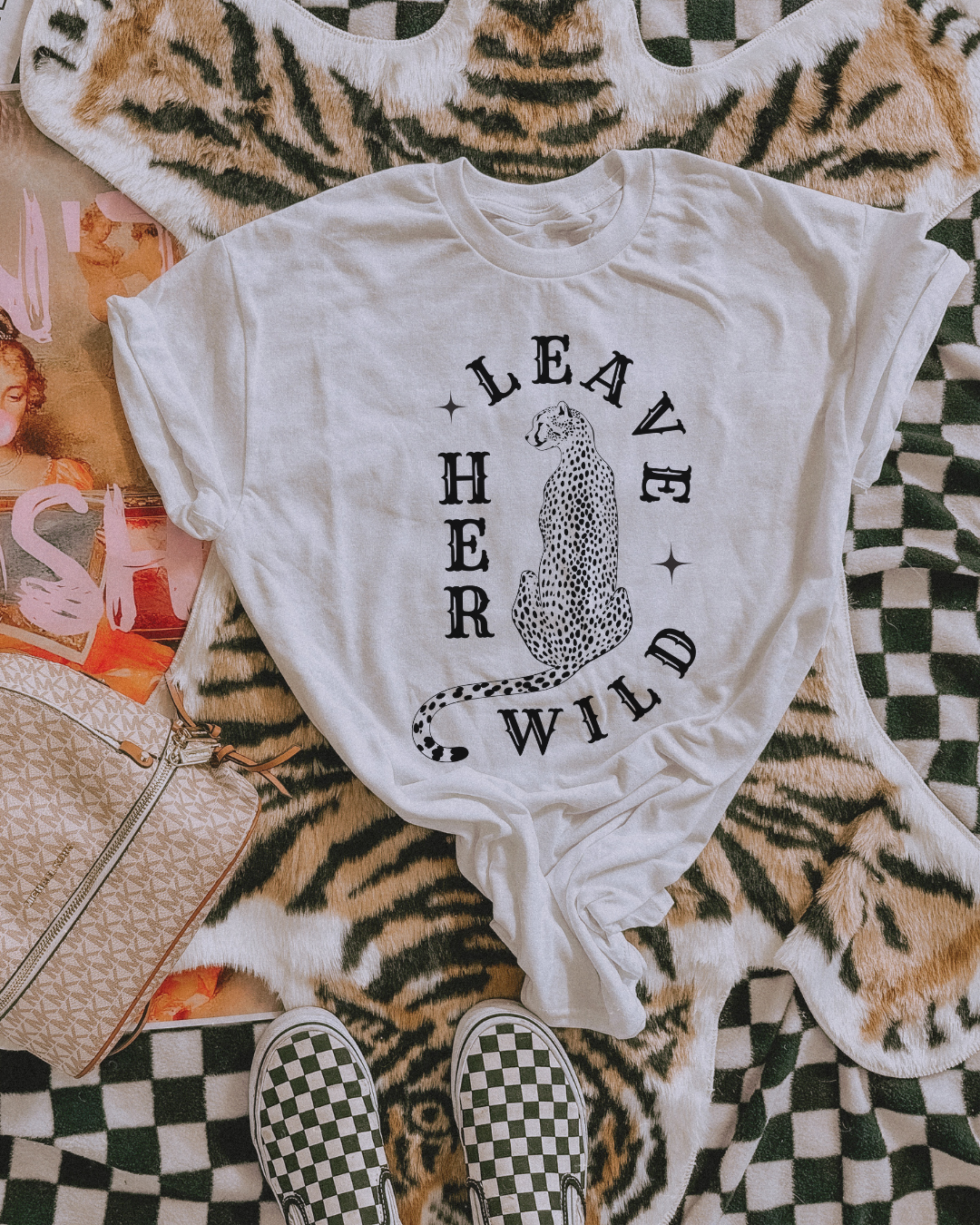 leave her wild tee